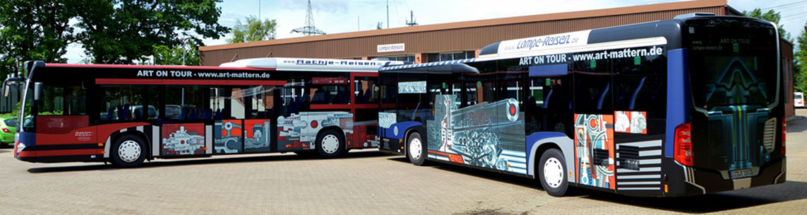 2015 Mattern, Art on tour auf Reisebussen